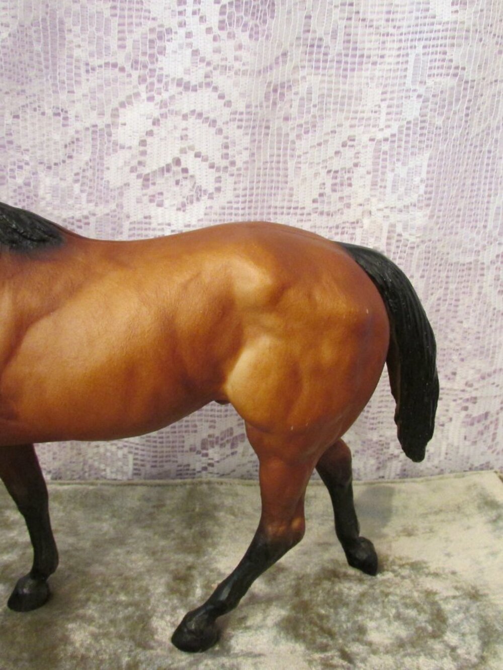 Vintage Breyer Bay Quarter Horse Stock Stallion #226 1981-1988 - Picture 4 of 14